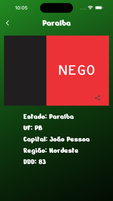 iEstadosDoBrasil Screenshot