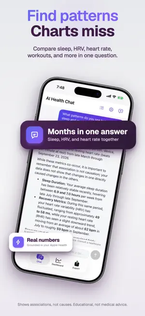 AI Health Export screenshot 4