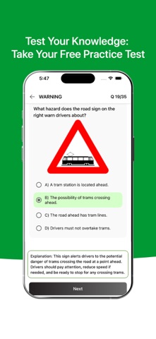 Italian Driving Licence Test screenshot