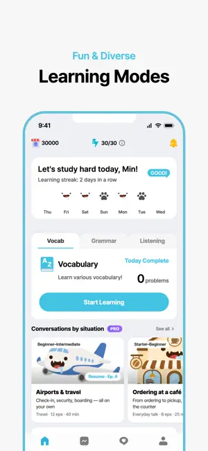 LOING: Learn Korean & Japanese screenshot 2