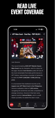 Asian Poker Tour screenshot