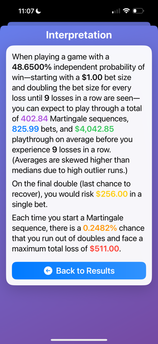 Martingale Strategy Screenshot 3 of 9
