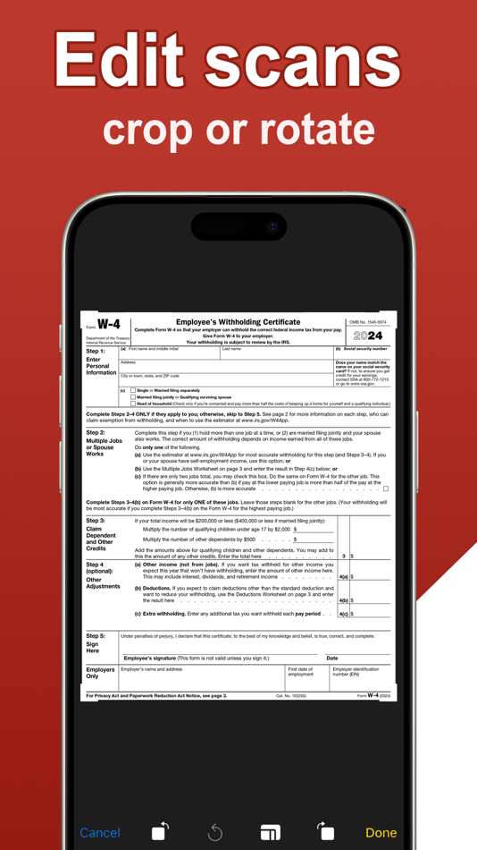 #3. PDF Scanner File Converter (iOS) Podle: Warlock Arts