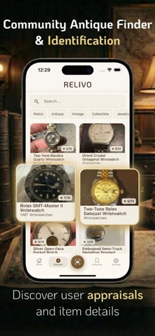 Antique Identifier - Relivo ID iPhone screenshot