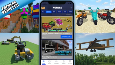 Cars Addon for Minecraft Screenshot