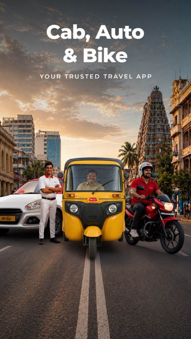 Screenshot #1 pour RedTaxi: Cab, Auto, Bike Rides