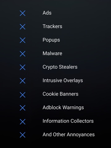 Ad Blocker for Safari - Void iPad screenshot