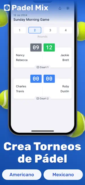 Torneos de Pádel - PadelMix4+_1