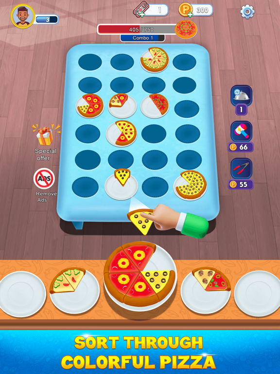 Pizza Jam Sort & Merge