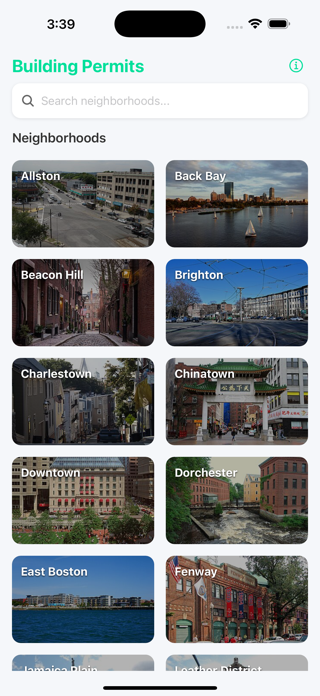 Boston Building Permits Screenshot 1 of 3
