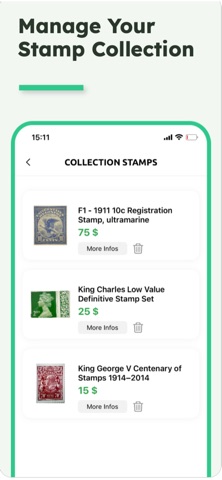 Stamp identifier stamp value screenshot