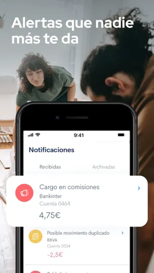 Captura de pantalla de Fintonic | Ahorra Y Finánciate en iPhone 5