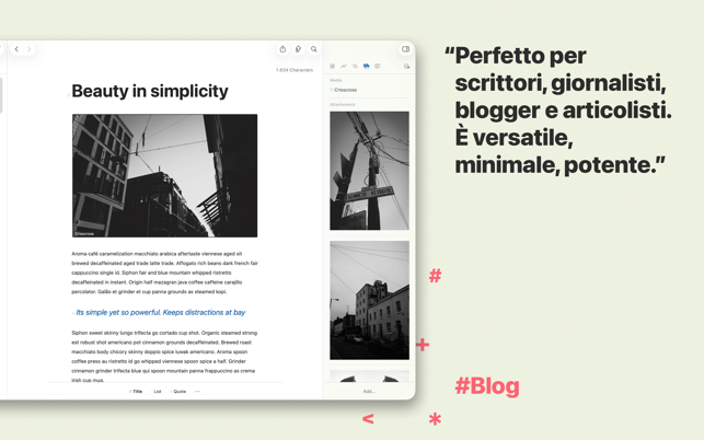 Ulysses: App di scrittura Screenshot