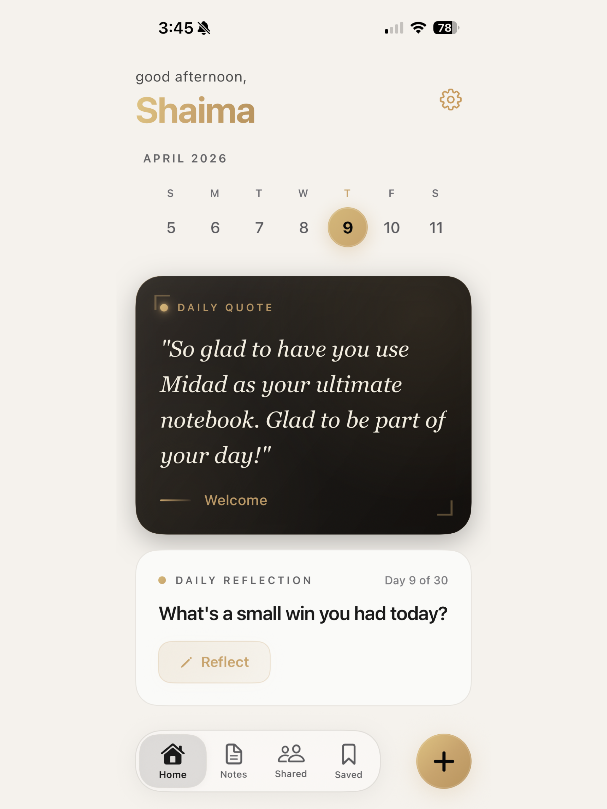 Midad: Notebook & Journal screenshot 11