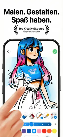 Screenshot von Color Pop AI: Malbuch Für Alle auf dem iPhone 1