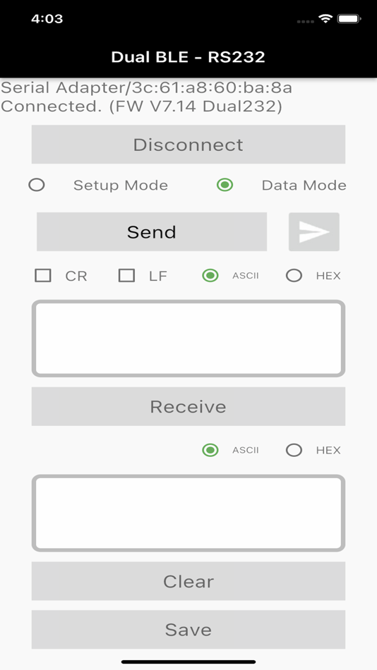 #2. Ble2Serial (iOS) 来自: FUH CHERNG SHEU