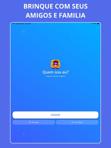 Who Am I? Charades Party Game iPad screenshot