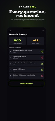 Savant Duel: Trivia Quiz Game screenshot 5