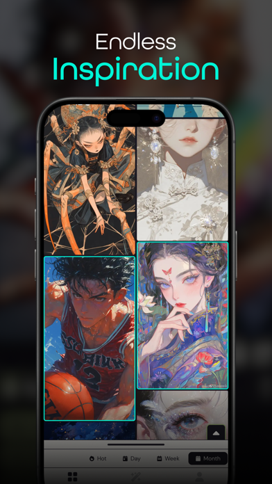 niji・journey - AI Anime Art Screenshot