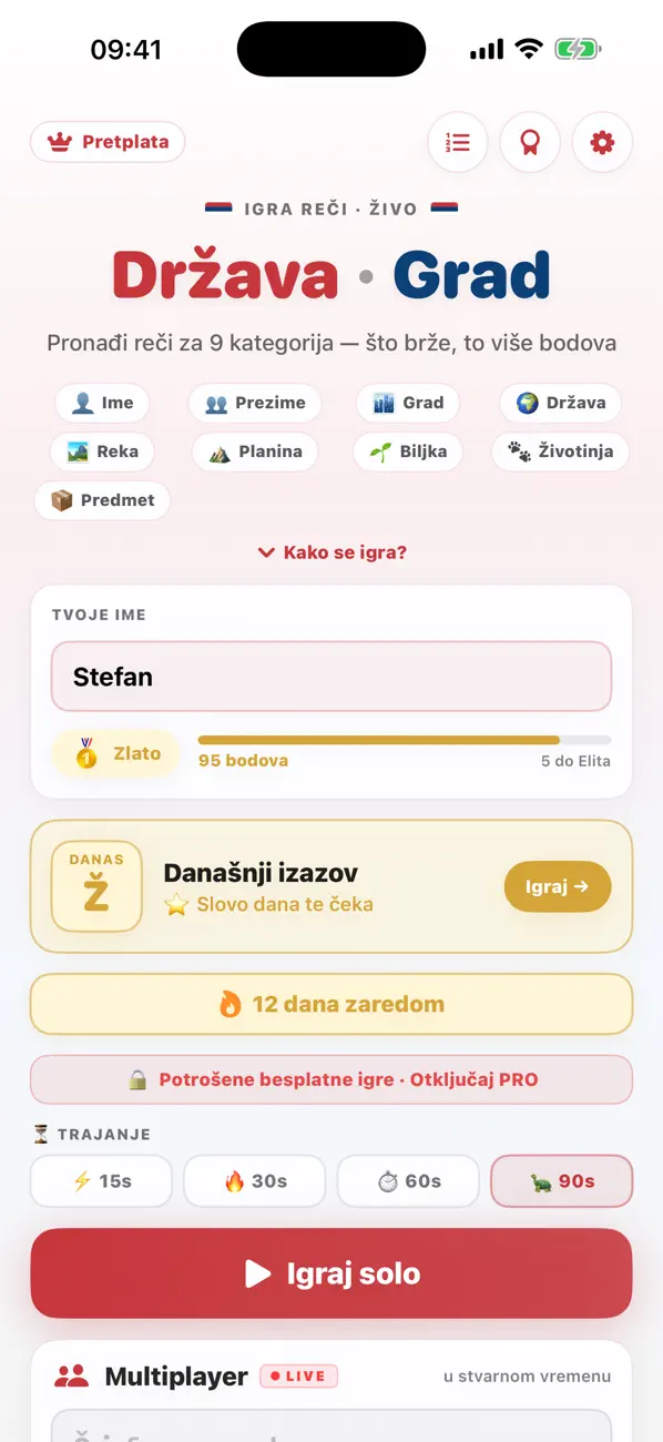 Screenshot #1 pour Država Grad