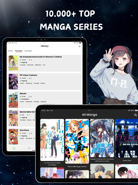 Screenshot #5 pour Manga Reader: Infinity