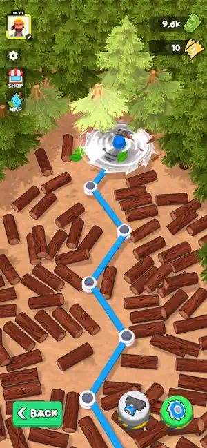 Wood Inc. Idle Lumber Chopper screenshot 1
