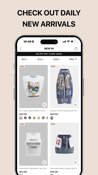 MICAS - Shop Women's Fashion Screenshot