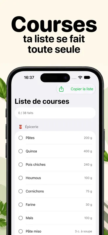 Menu de la semaine – Mibo screenshot 4 of 5