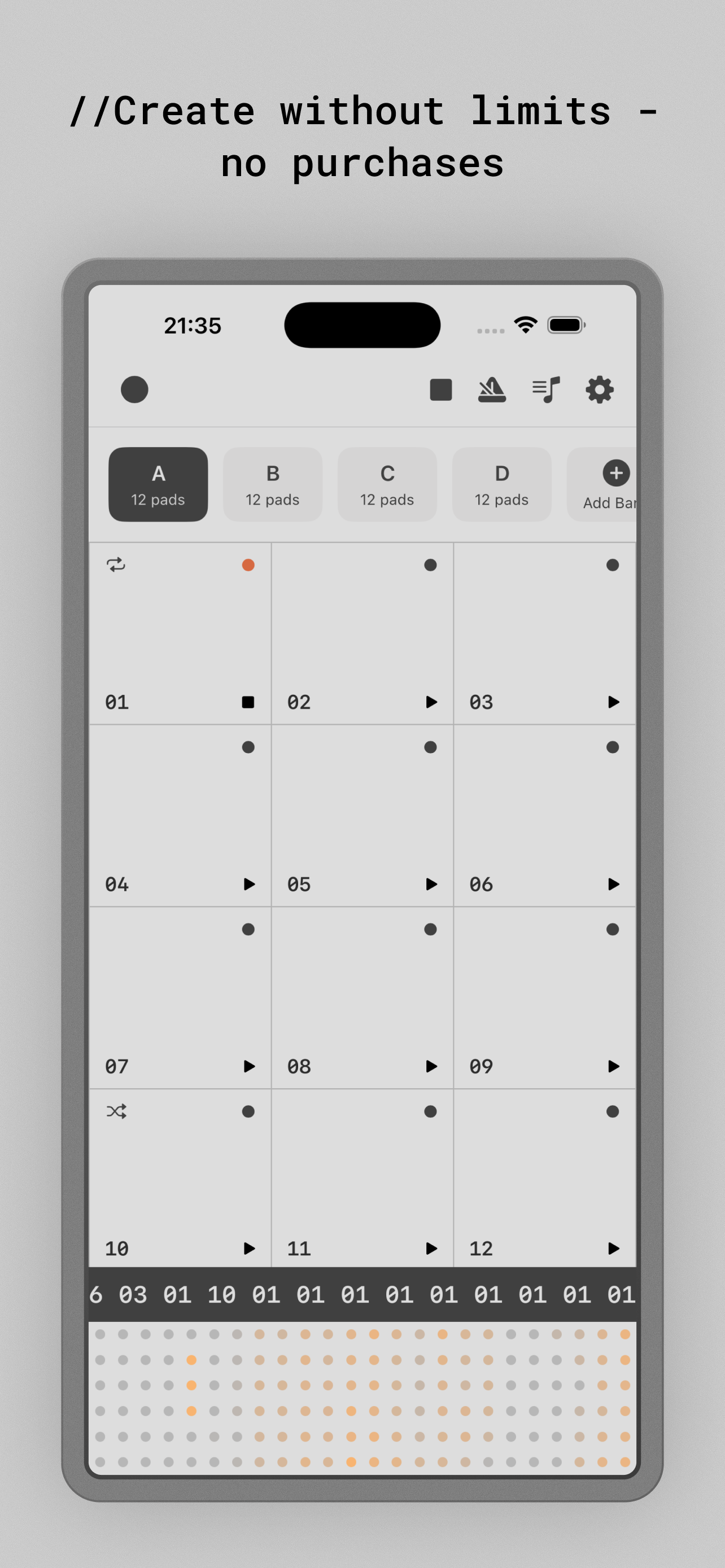 Pads K/01 screenshot 2