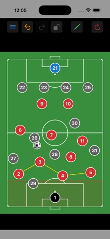 Pocket Tactic Board screenshot