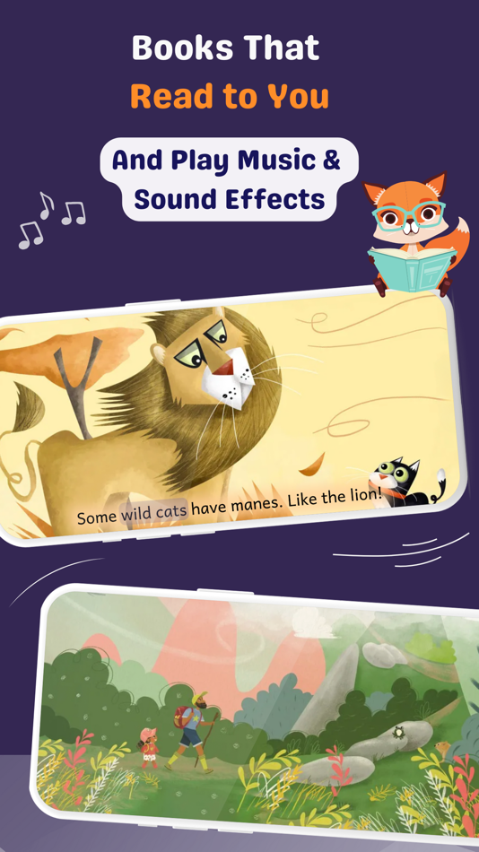 #4. FoxStoria: Kids Library Tales (iOS) By: The Silly Bugs LLC