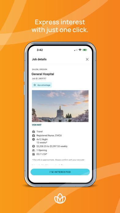 Aya Healthcare Screenshot