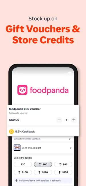 ShopBack: Cashback & Rewards iPhone screenshot 5