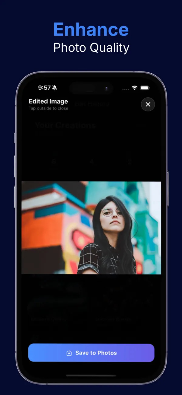 Screenshot #3 pour AI Photo Editor : Glowify AI