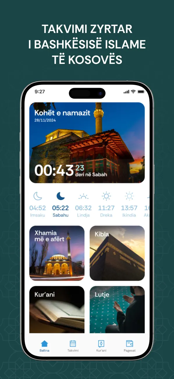 Screenshot #1 pour Takvimi BIK