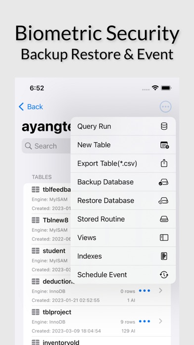 Screenshot #1 pour MySql Elite