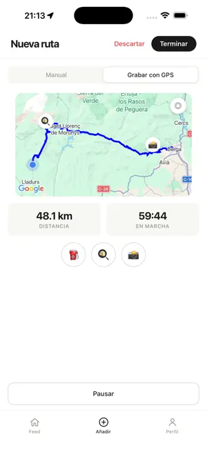Trazza: Rutas en moto screenshot 2