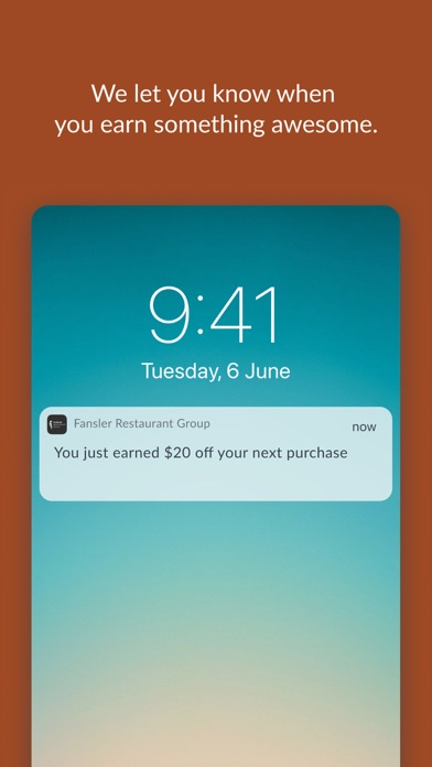 Fansler Restaurant Group iPhone screenshot 2 - Food & Drink app