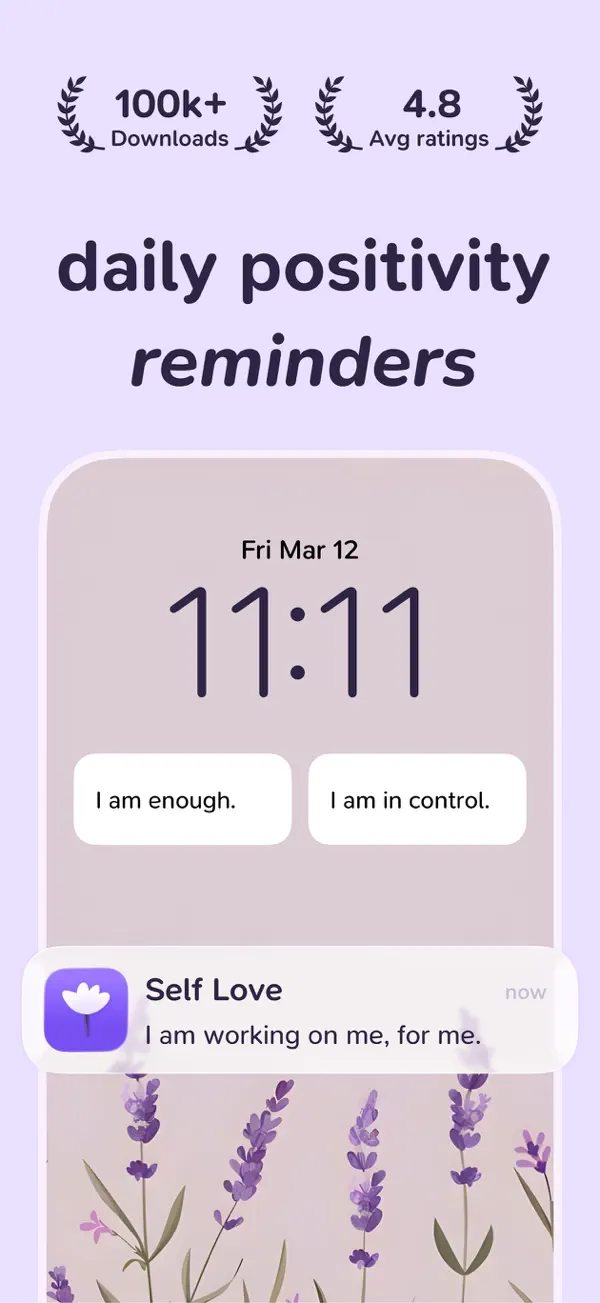Self Love app screenshot 1