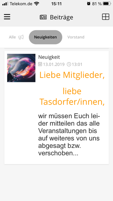 Screenshot #2 pour Bürgerverein Tasdorf