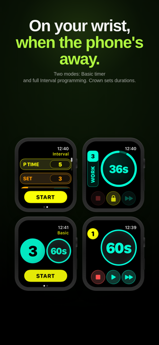 Just My Timer Screenshot 1 of 6
