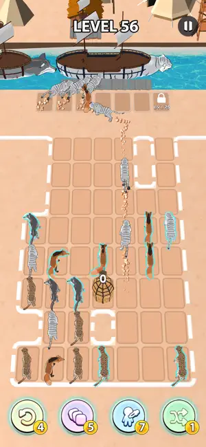 Safari Animal Jam Match Puzzle screenshot 1