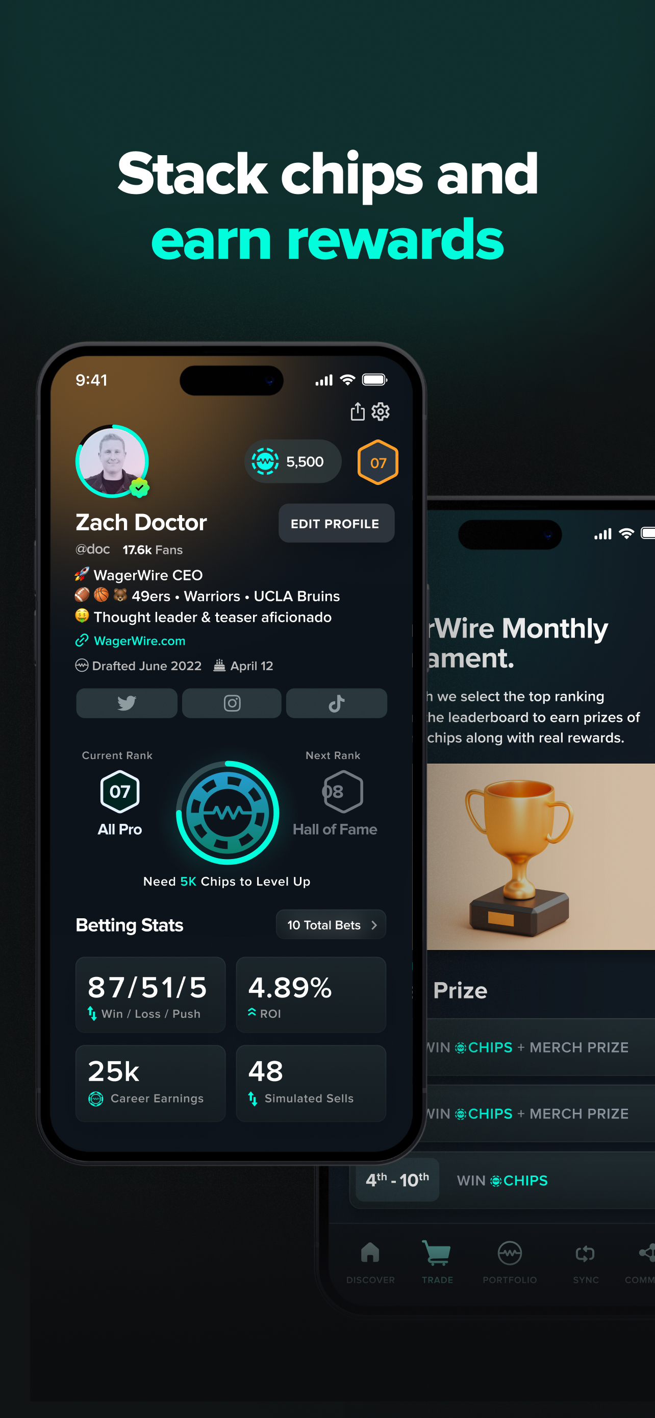 WagerWire screenshot 7