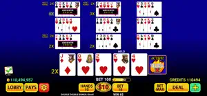 Video Poker Casino Multi screenshot #3 for iPhone