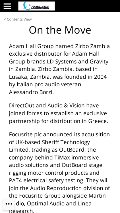 FRONT of HOUSE (FOH) Magazine screenshot-5