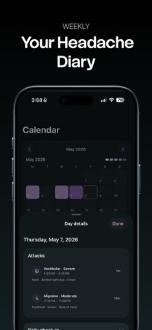 ReliefLog: Migraine Tracker Screenshot 5 of 5