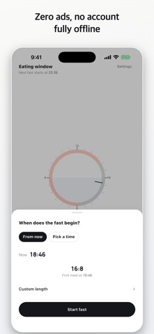 Fasting Timer - Widget Tracker Screenshot 6 of 6