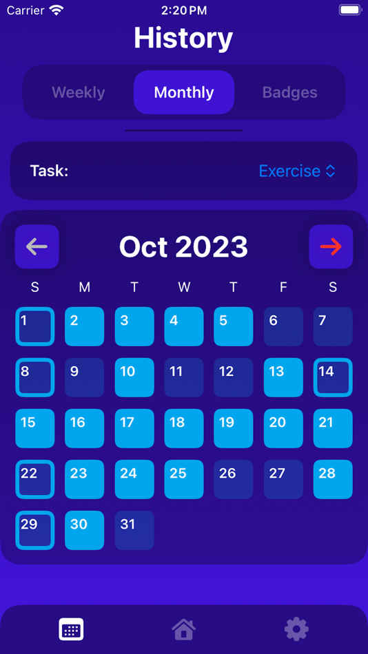 #3. Todo Today - Habit Tracker (iOS) 由: Daniel Glynn