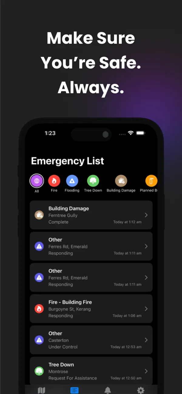 Screenshot #2 pour NSW Emergency: Incident Alerts
