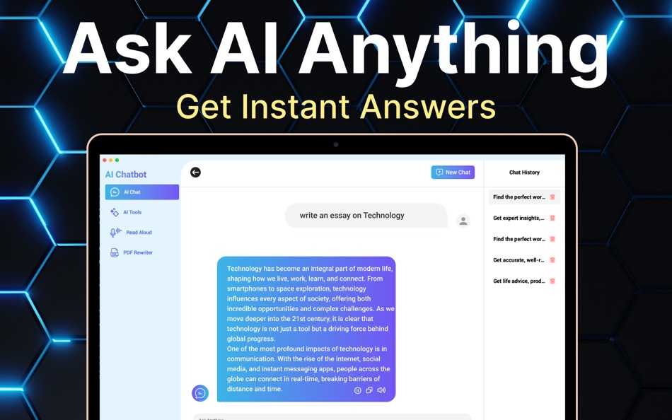 #2. AI ChatBot | Chat AI Assistant (macOS) Podle: Arslan Ilyas